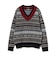 【別注】gim / Fair Isle Cricket V-Neck Knit