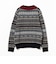 【別注】gim / Fair Isle Cricket V-Neck Knit