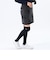 〈WOMEN〉ORANGE LABEL / NYロゴ 総柄 ニットスカート