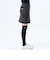 〈WOMEN〉ORANGE LABEL / NYロゴ 総柄 ニットスカート