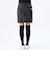 〈WOMEN〉ORANGE LABEL / NYロゴ 総柄 ニットスカート