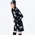 〈WOMEN〉ORANGE LABEL / NYロゴ 総柄 ニットスカート