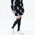 〈WOMEN〉ORANGE LABEL / NYロゴ 総柄 ニットスカート