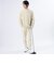 〈MEN〉ORANGE LABEL / 地球ロゴ ジャカードニット