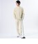 〈MEN〉ORANGE LABEL / 地球ロゴ ジャカードニット