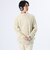 〈MEN〉ORANGE LABEL / 地球ロゴ ジャカードニット