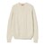 〈MEN〉ORANGE LABEL / 地球ロゴ ジャカードニット