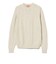 〈MEN〉ORANGE LABEL / 地球ロゴ ジャカードニット