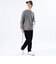 〈MEN〉ORANGE LABEL / 地球ロゴ ジャカードニット