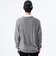 〈MEN〉ORANGE LABEL / 地球ロゴ ジャカードニット