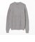 〈MEN〉ORANGE LABEL / 地球ロゴ ジャカードニット
