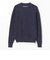 〈MEN〉ORANGE LABEL / 地球ロゴ ジャカードニット