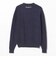 〈MEN〉ORANGE LABEL / 地球ロゴ ジャカードニット