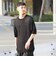 メッシュ クルーネック ニット Tシャツ