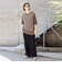 メッシュ クルーネック ニット Tシャツ