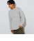 3ゲージ カラーネップ クルーネック ニット 24FW
