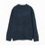 3ゲージ カラーネップ クルーネック ニット 24FW