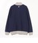 ORANGE LABEL / エアシャット 裏付き ハーフジップ プルオーバーニット