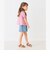 スモッキング パフスリーブ Tシャツ (90～150cm)