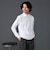 コットン モックネック ロングスリーブ Tシャツ