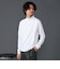 コットン モックネック ロングスリーブ Tシャツ