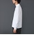 コットン モックネック ロングスリーブ Tシャツ