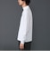 コットン モックネック ロングスリーブ Tシャツ