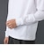 コットン モックネック ロングスリーブ Tシャツ