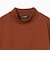 コットン モックネック ロングスリーブ Tシャツ