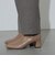 千鳥柄 テーパードパンツ