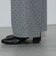 フロッキードット タックパンツ