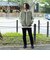 ストレッチ バイアスコール パンツ