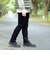 ストレッチ バイアスコール パンツ