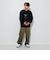 LACOSTE for BEAMS / 別注 ロゴ スウェット