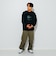 LACOSTE for BEAMS / 別注 ロゴ スウェット