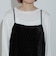 ベロアワンピース × ロングスリーブTシャツ（セットアイテム）