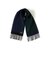 リバーシブル パネルチェック マフラー