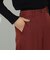 ウールライク テーパードパンツ
