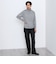 メランジ タートルネック ニット 24FW（S～XL・手洗い可能）