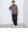 メランジ タートルネック ニット 24FW（S～XL・手洗い可能）