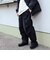 裏起毛 オーバー パンツ
