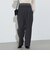 ウエスト レイヤード タックパンツ