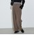 ウエスト レイヤード タックパンツ