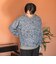 ペイズリー クルーネック ニット