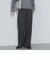 ウールライク ピンストライプ ワイドパンツ（S～M）