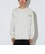 ワンポイント フェイクスエード ロングスリーブ Tシャツ