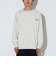 ワンポイント フェイクスエード ロングスリーブ Tシャツ