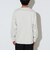 ワンポイント フェイクスエード ロングスリーブ Tシャツ