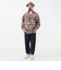 WORK Classic-fit Polyester Dobby Patchwork Print