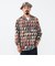 WORK Classic-fit Polyester Dobby Patchwork Print